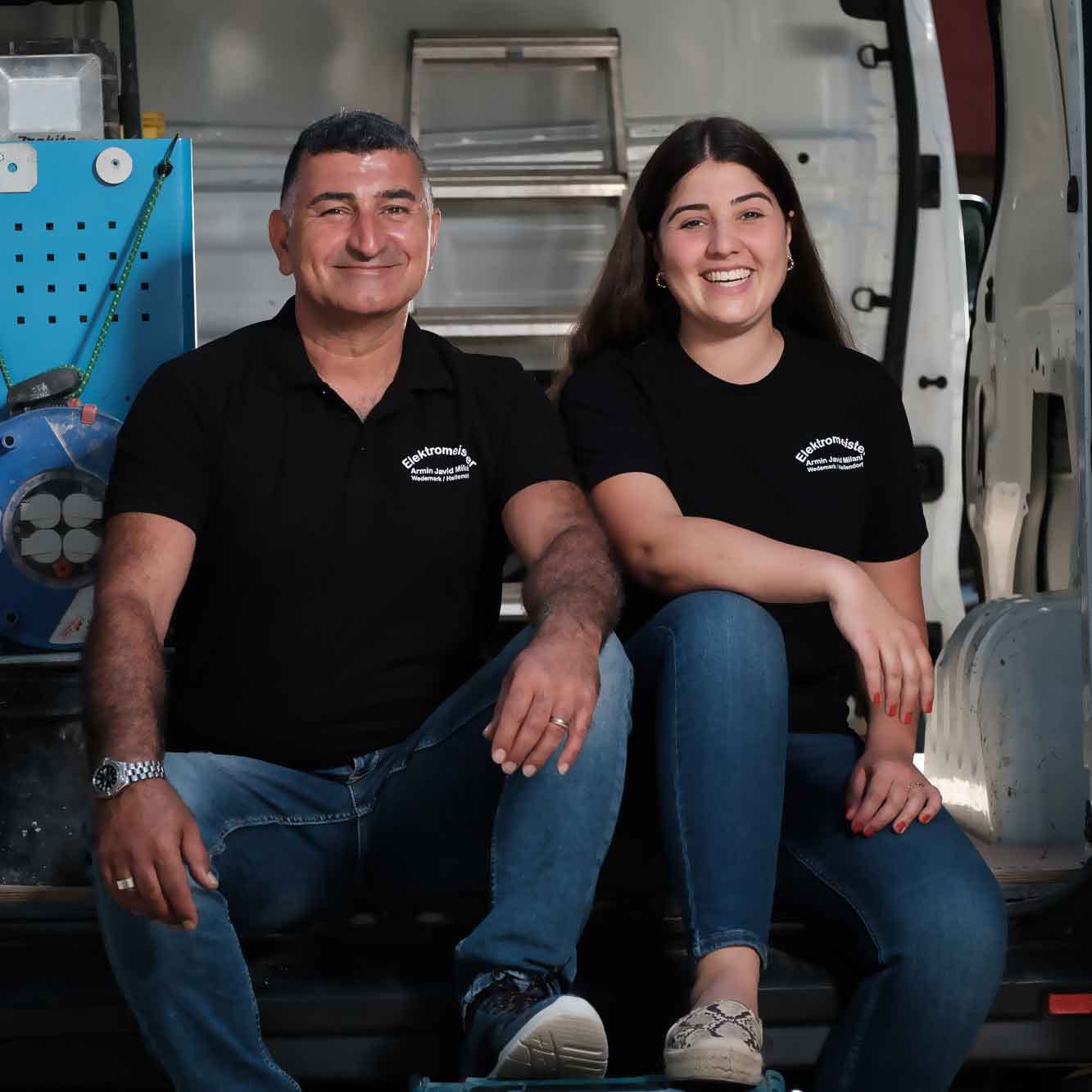 Armin Javid Milani und Zarah Javid Milani